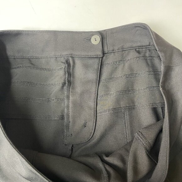 Chicos Pants Womens 2 Ankle Large 12 Black So Slimming Waist Panel‎ Stretch - Picture 15 of 16